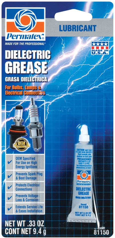 Permatex 81150 Dielectric Tune-Up Grease.33 Oz Tube   Dielectric Tune-Up