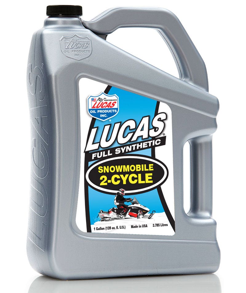 Lucas Oil 10847 Snowmobile Oil - 1 Gallon Lucas Oil  Snowmobile Oil - 1 Gallon