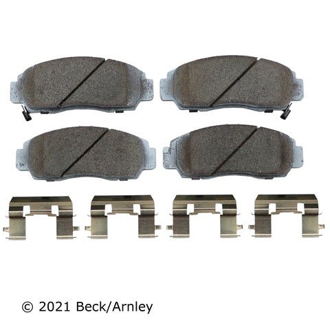 Beck/Arnley Disc Brake Pad Set P/N:085-6574  Disc Brake Pad Set P/N: