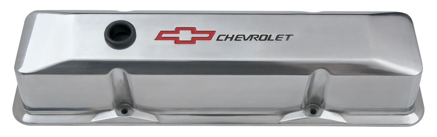 Proform Valve Cover, Die-Cast, Tall, Baffled, Breather Hole, Recessed Chevrolet