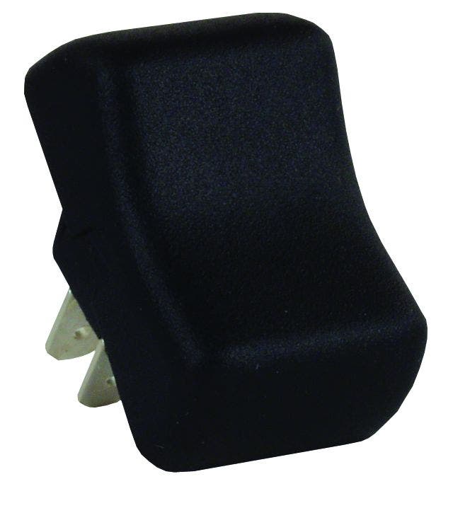 Jr Products 12255 Black Spst On-Off Switch   Multi Purpose Switch; Type - Single