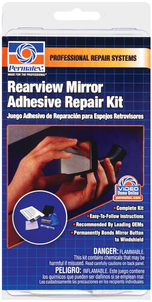 Permatex 09102 Rearview Mirror Adhesive Kit   Rearview Mirror Adhesive Kit