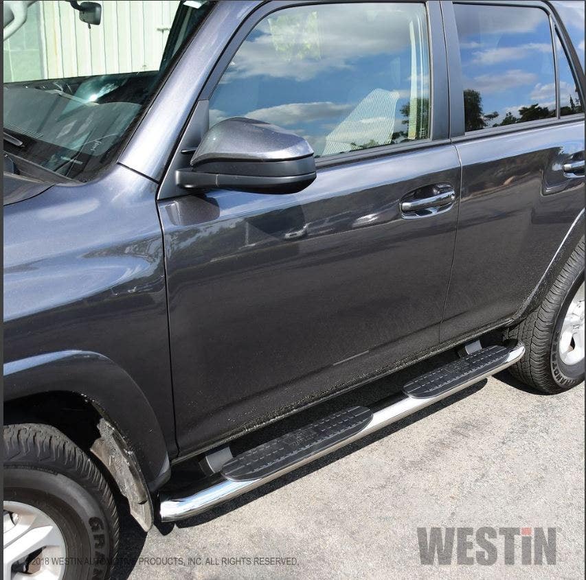 Westin Pro Traxx 4 Oval Nerf Step Bars   2019-2021 Ranger Supercrew   21-24150