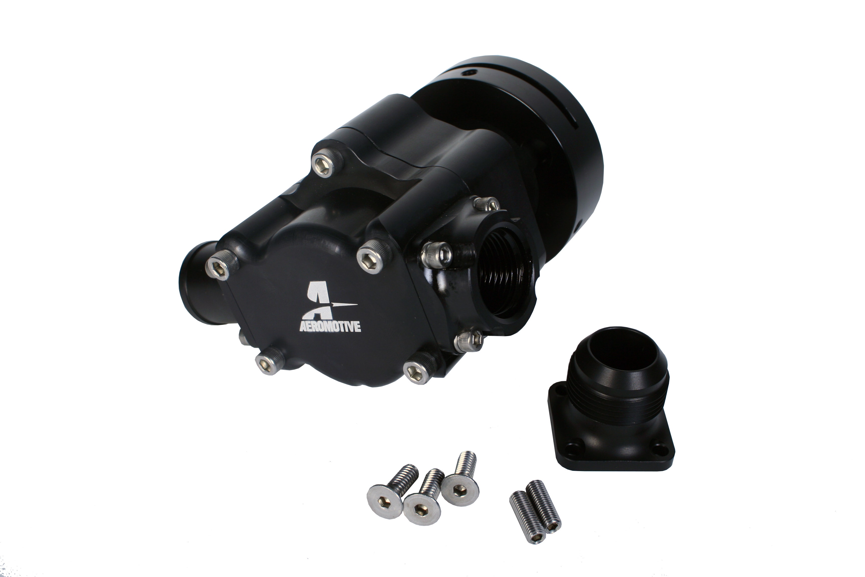 Aeromotive 11117 12 Gpm Billet Hex Drive Mechanical Fuel Pump, Black Aeromotive