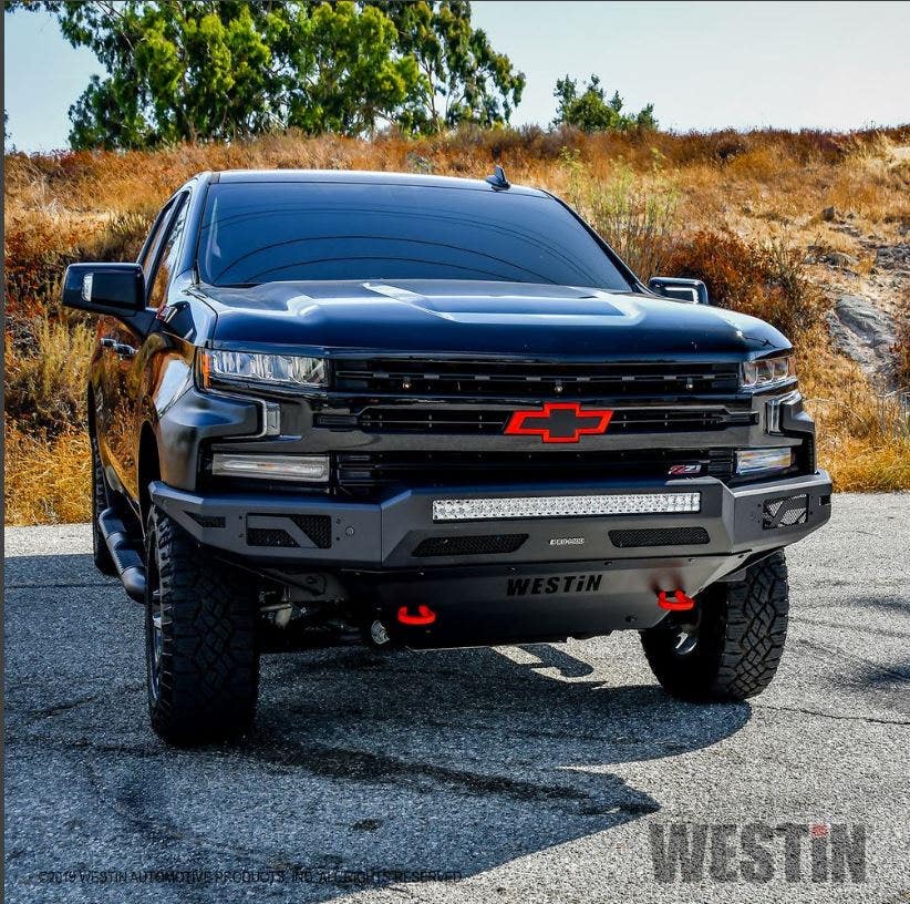 Westin 58-41235 Textured Black Pro-Mod Front Bumper Fits 2019-2021 Ram 2500 3500