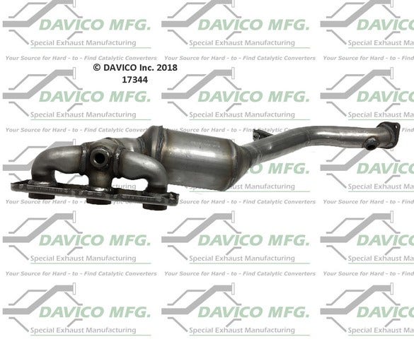 Davico Mfg Catalytic Converter P/N:17344  Catalytic Converter P/N: