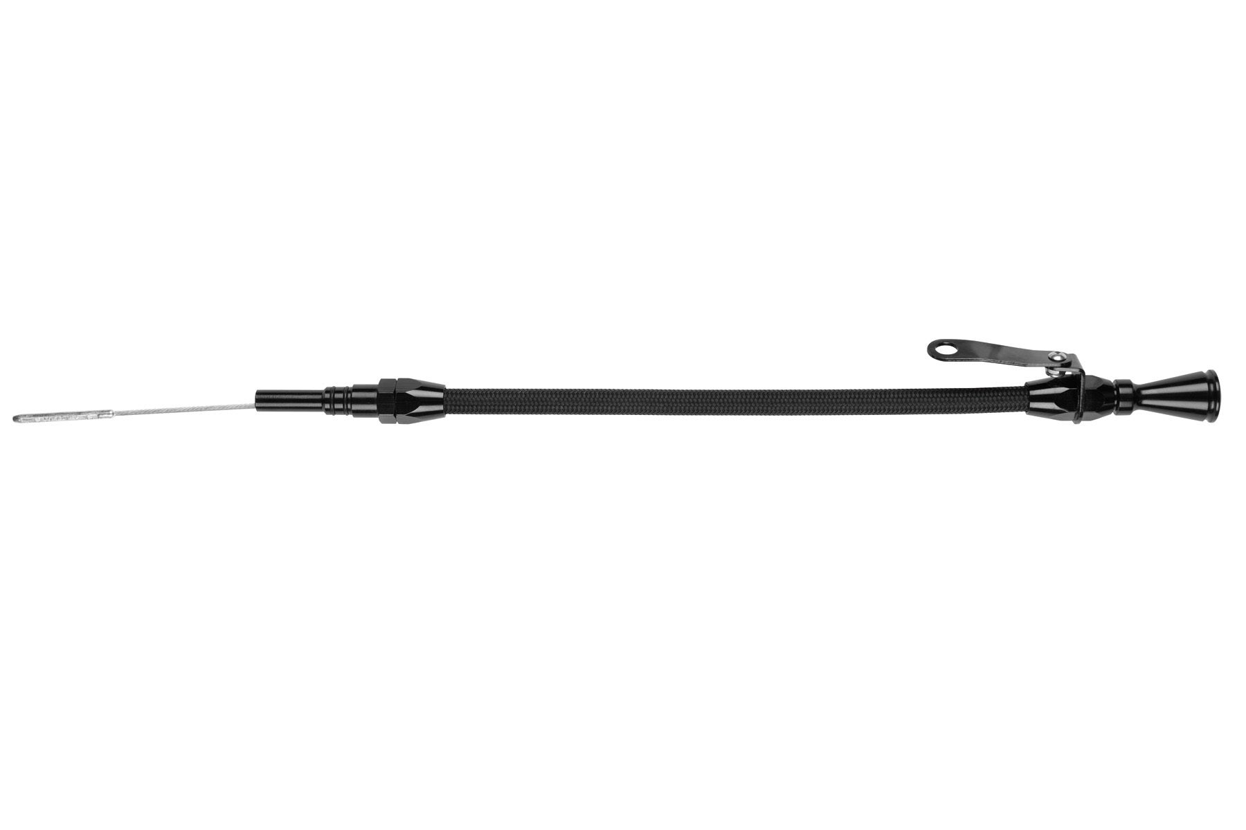 Lokar Xed-5001 Black Stainless Steel Housing Dipstick With Black Fittings For