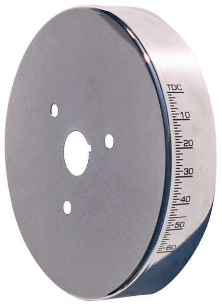 Proform 66518Cc 8" Harmonic Balancer Cover, Chrome  Parts 66445.6N Alternator/