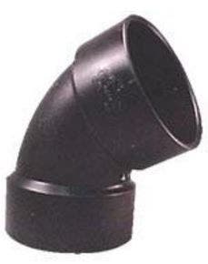 Lasalle Bristol 632253   Sewer Waste Valve Fitting; Type - 90 Degree Long Turn