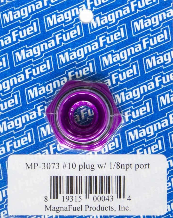 Magnafuel Mp-3073#10 O-Ring Port Plug With 1/8" Npt In Center Magnafuel #10
