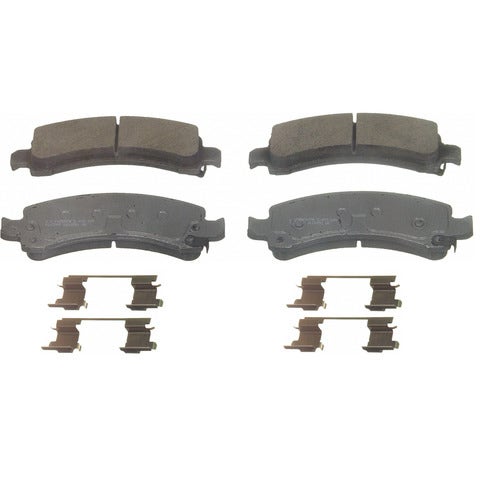 Wagner Brake Disc Brake Pad Set P/N:Qc974 Thermoquiet Brake Pad  Recommended Use