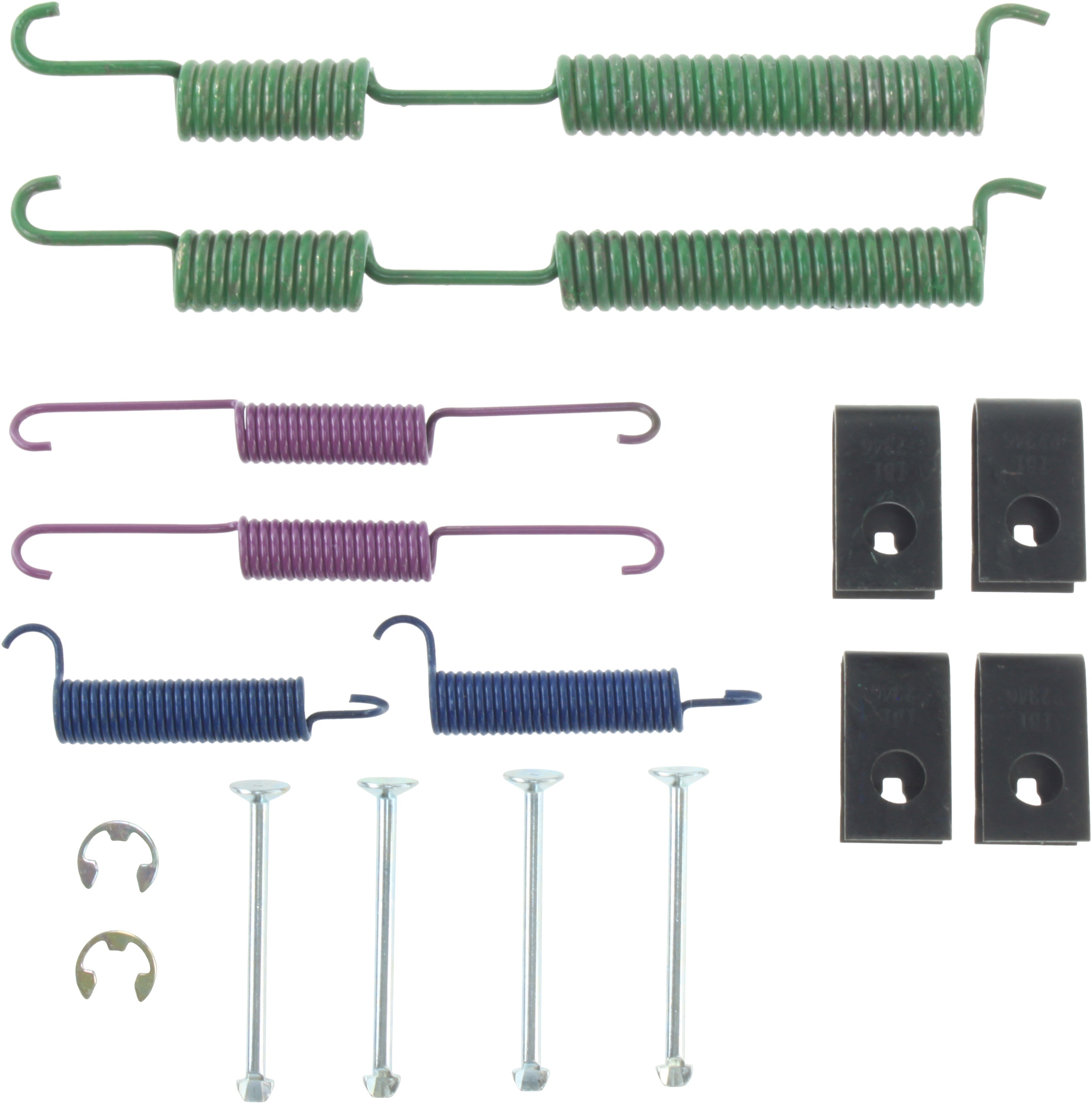 Centric Parts Drum Brake Hardware Kit P/N:118.61003  Drum Brake Hardware Kit
