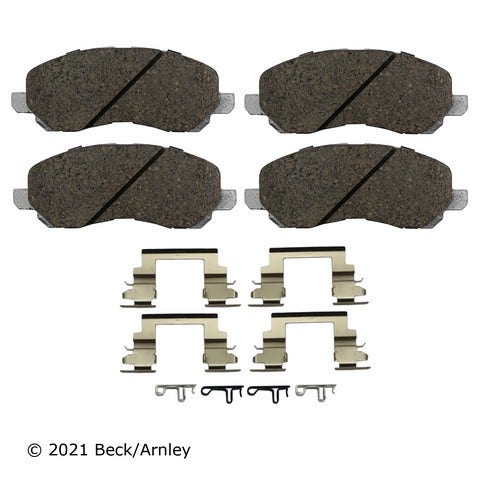 Beck/Arnley Disc Brake Pad Set P/N:085-6656  Disc Brake Pad Set P/N: