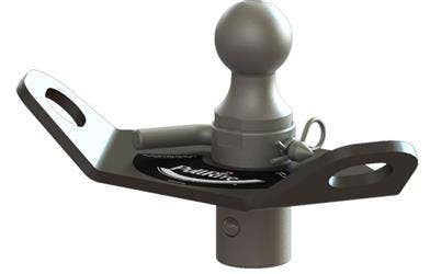 Pullrite 4437 Oe-Series Gooseneck Ball With Plate   Gooseneck Trailer Hitch Ball