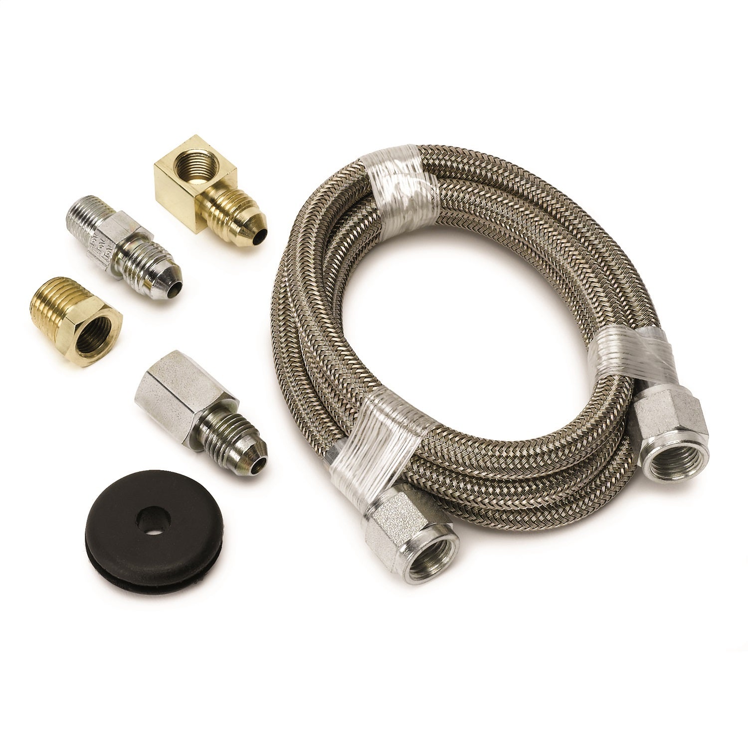 Autometer 3227 Braided Stainless Steel Hose Auto Meter Products  Gauge Pressure