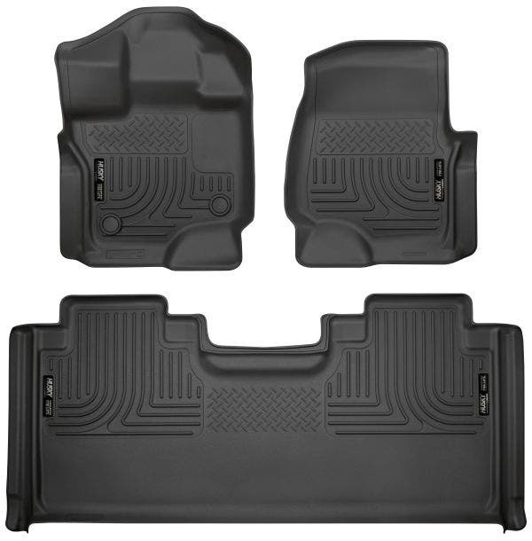 Husky Liners 94051 Weatherbeater Floor Liner Fits 15-24 F-150   Weatherbeater