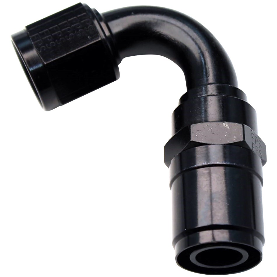 Fitting, Hose End, Crimp-On, 120 Degree, 16 An Hose Crimp To 16 An Female,