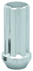 12Mm  1.25 Rh  Parts  Lug Nut; Thread Size - 12X1.25, Design - Acorn, Seat Type