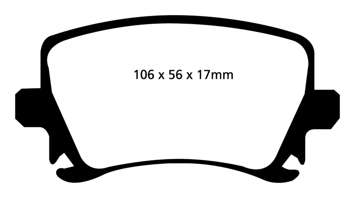 Ebc Brakes Ud1108 Ultimax  Brake Pads   Ultimax  Brake Pads