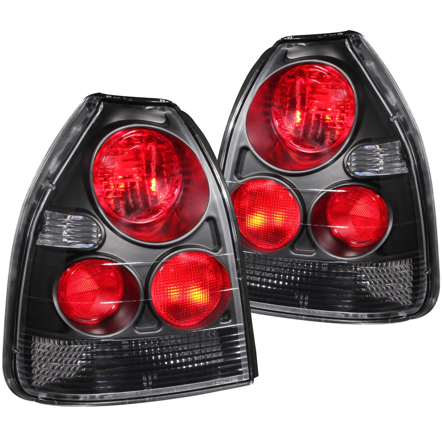 Anzo Usa 221065 Tail Light Assembly Fits 96-00 Civic   Tail Light Assembly Fits