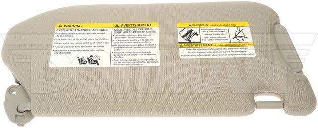 Dorman - Help Sun Visor P/N:74215  Sun Visor P/N: