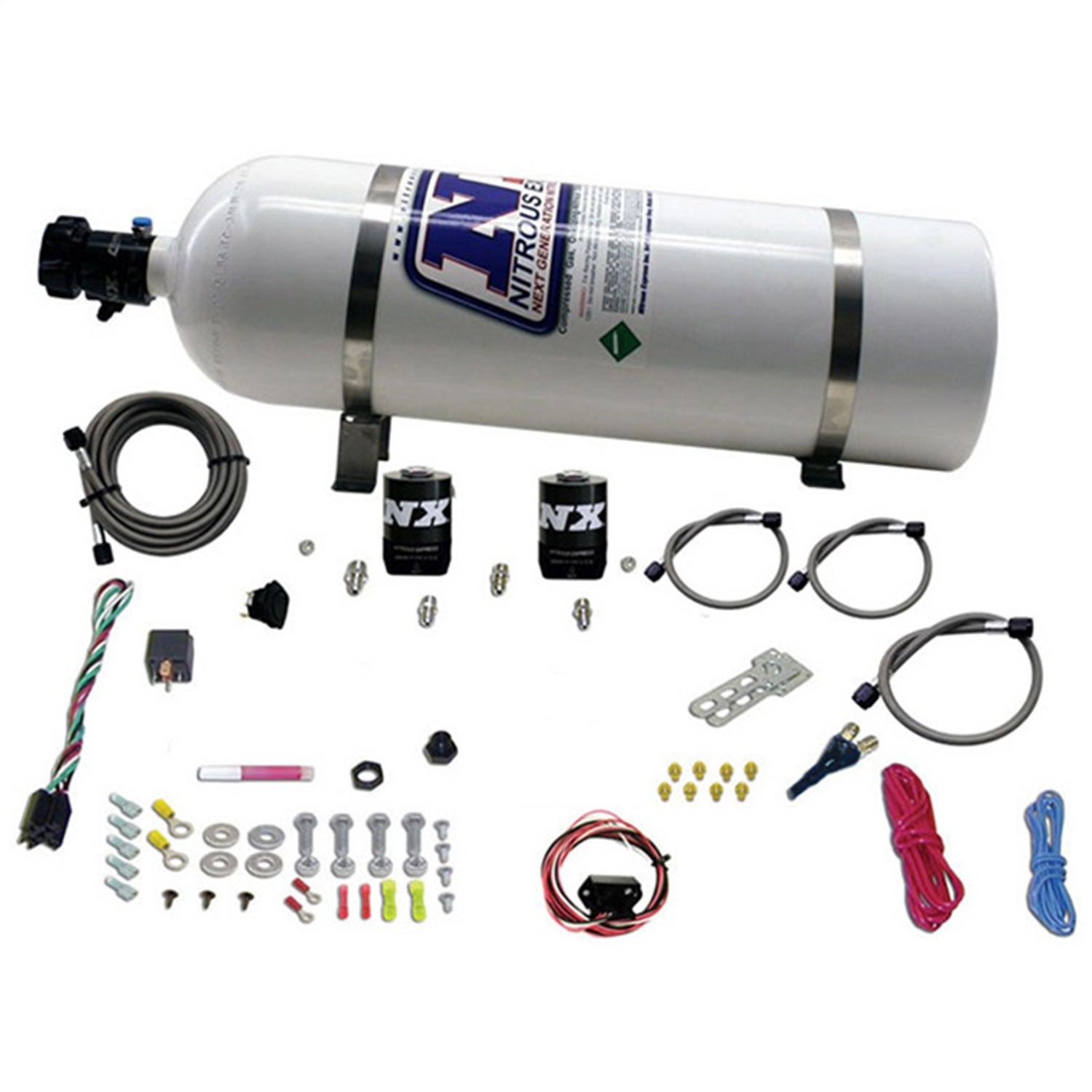 Nitrous Express 20930-15 Single Nozzle Nitrous System Fits 10 Camaro   Single