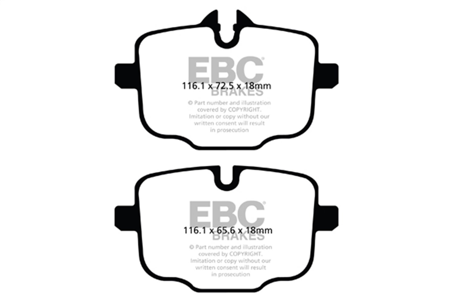 Ebc Brakes Dp22089 Greenstuff 2000 Series Sport Brake Pads   Greenstuff 2000