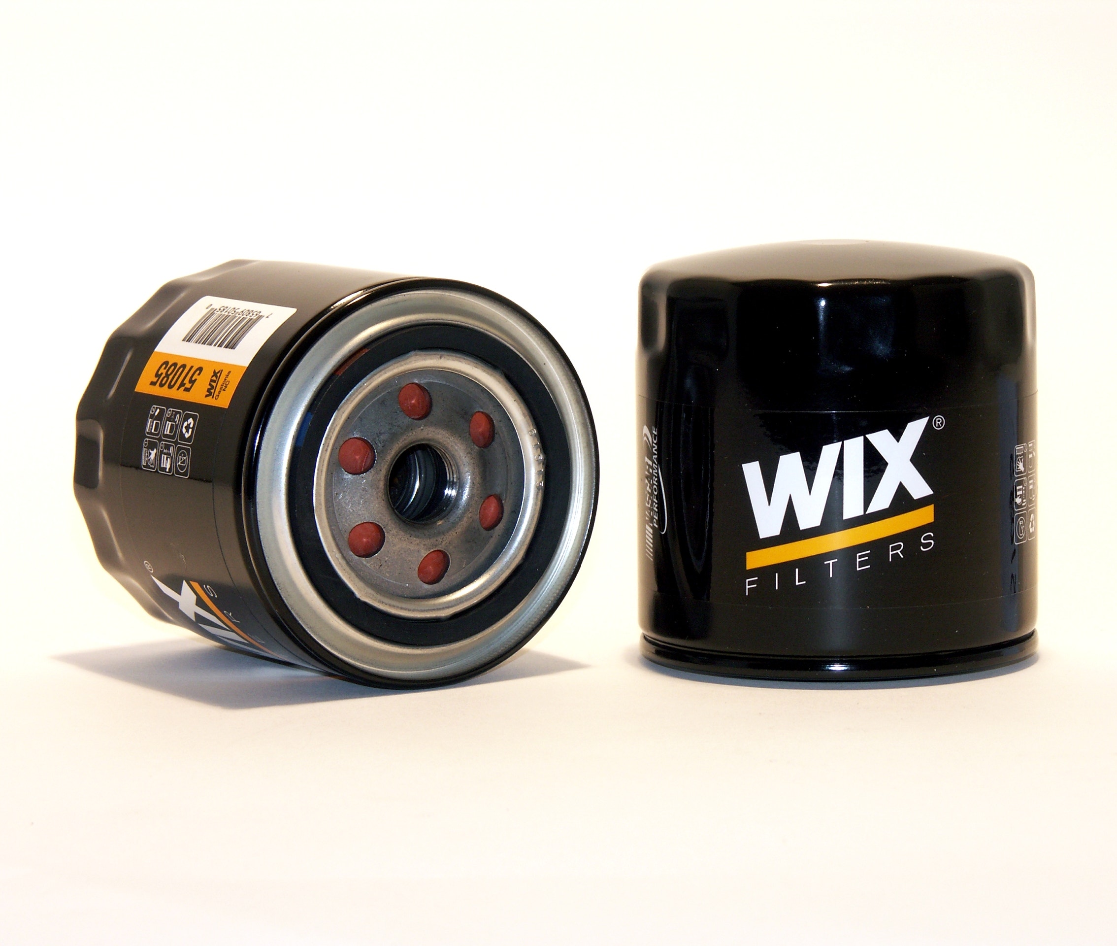 Wix Engine Oil Filter P/N:51085  Filters  Oil Filter; Type - Canister, Color -
