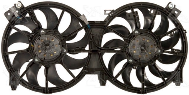 Four Seasons Dual Radiator And Condenser Fan Assembly P/N:76100  Dual Radiator