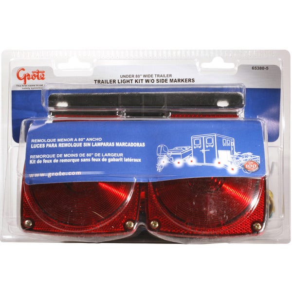 Grote 65380-5 Trailer Lighting Kit (Without Clearance Marker)   Trailer Light