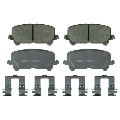 Wagner Brake Disc Brake Pad Set P/N:Qc1724  Disc Brake Pad Set P/N: