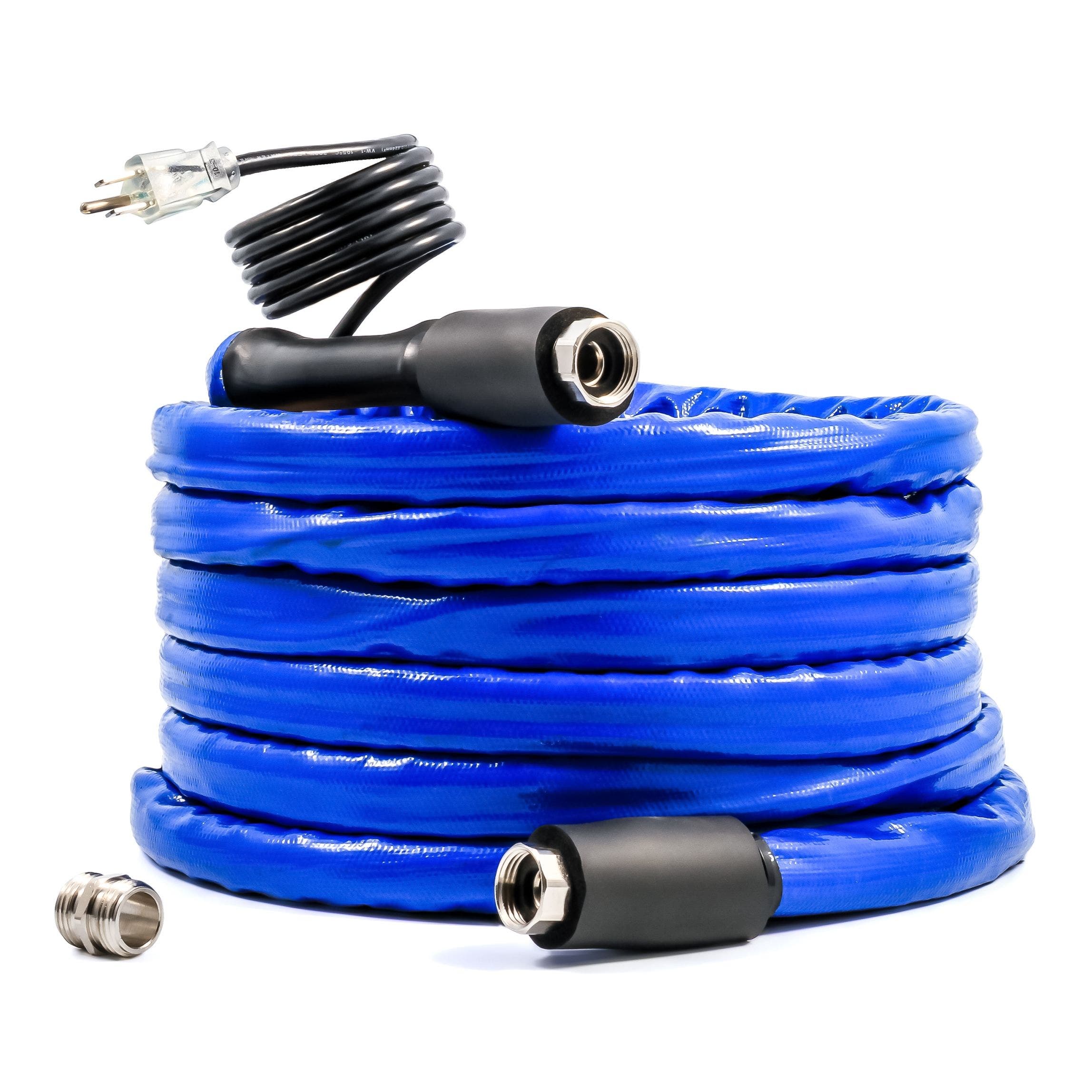 Camco 25 Ft Tastepure Heated Drinking Water Hose With Energy Saving Thermostat -