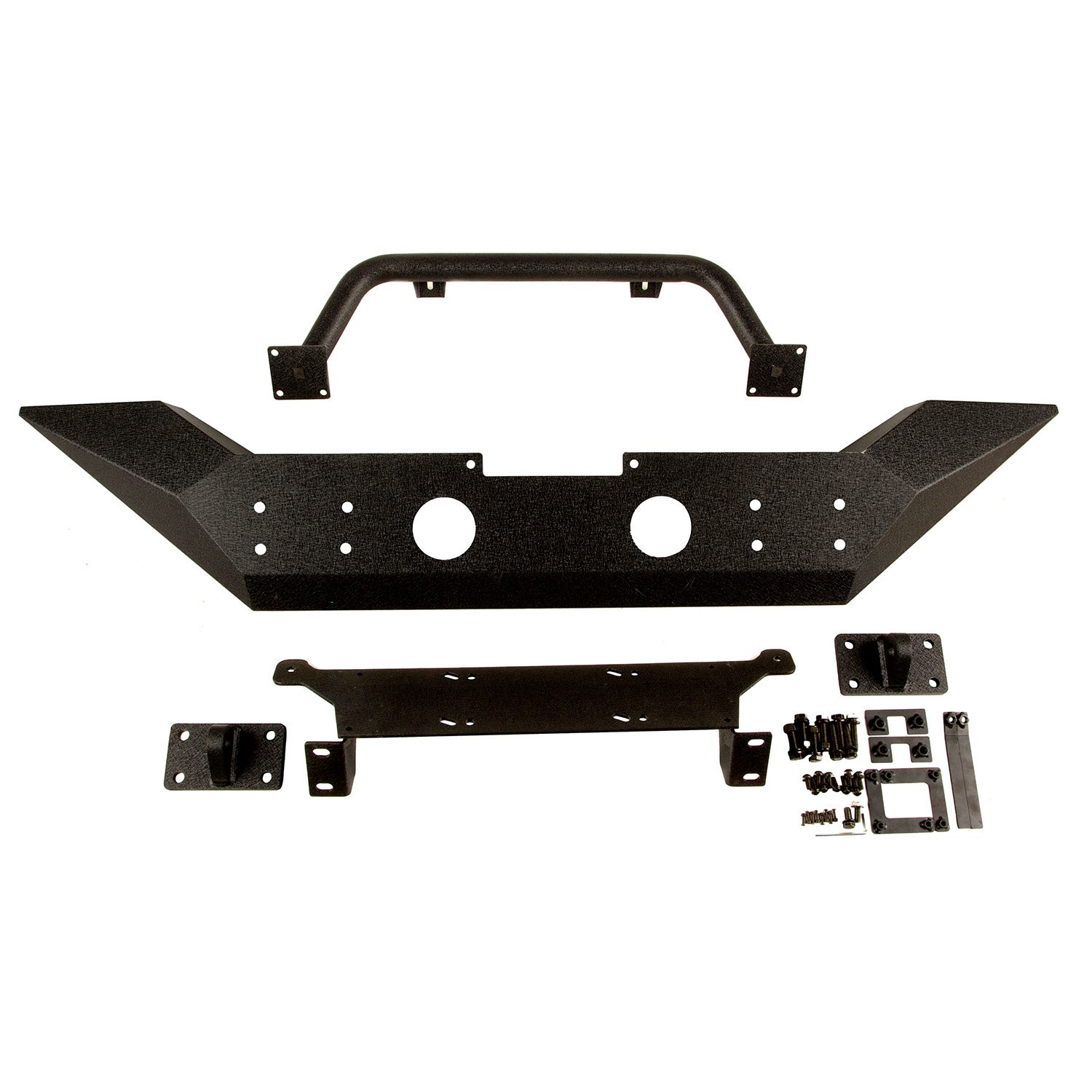 Rugged Ridge 11548.01 Spartan Front Bumper Fits 07-18 Wrangler (Jk)   Spartan