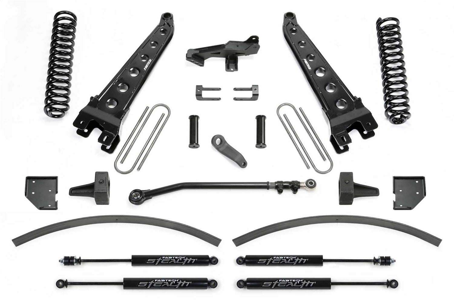 Fabtech K2265m Radius Arm System Fits 17-21 F-250 Super Duty F-350 Super Duty
