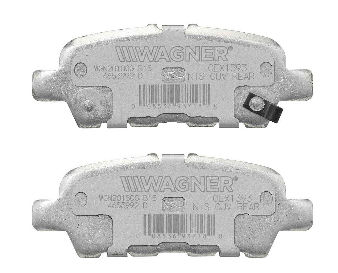 Wagner Brake Disc Brake Pad Set P/N:Oex1393 S Oex1376 Brake Pad Oex; Recommended