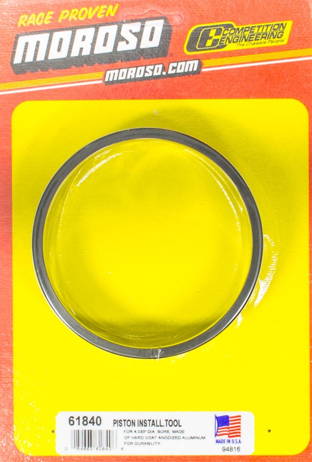 Moroso 61840 4.030" Piston Install Tool   4.030  Piston Install Tool