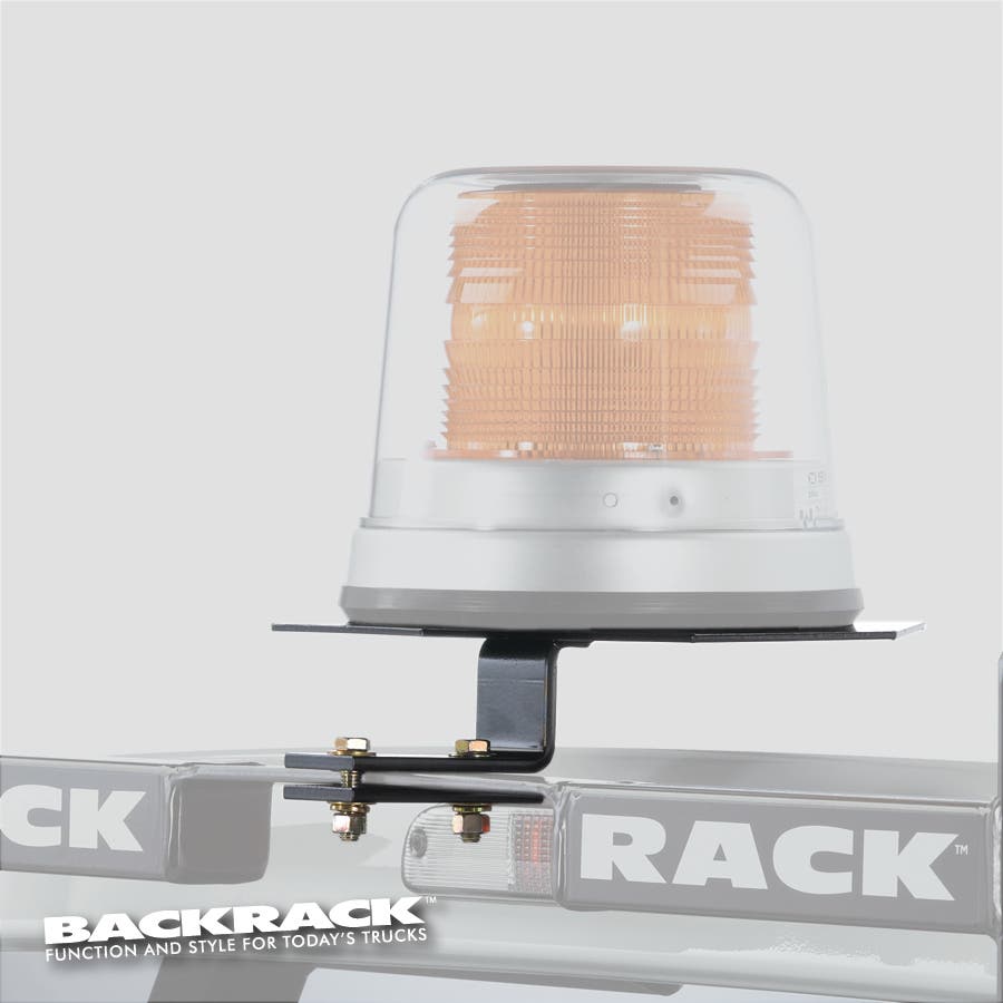 Backrack 91002 Utility Light Bracket Back Rack  Headache Rack Light Mount; Used