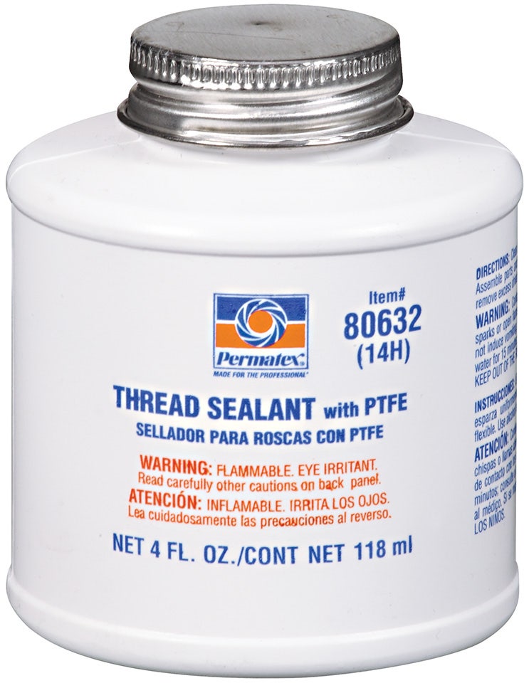 #14 Thread Sealant Withtelfon 4 Oz Bottle #14 Thread Sealant Withtelfon 4 Oz