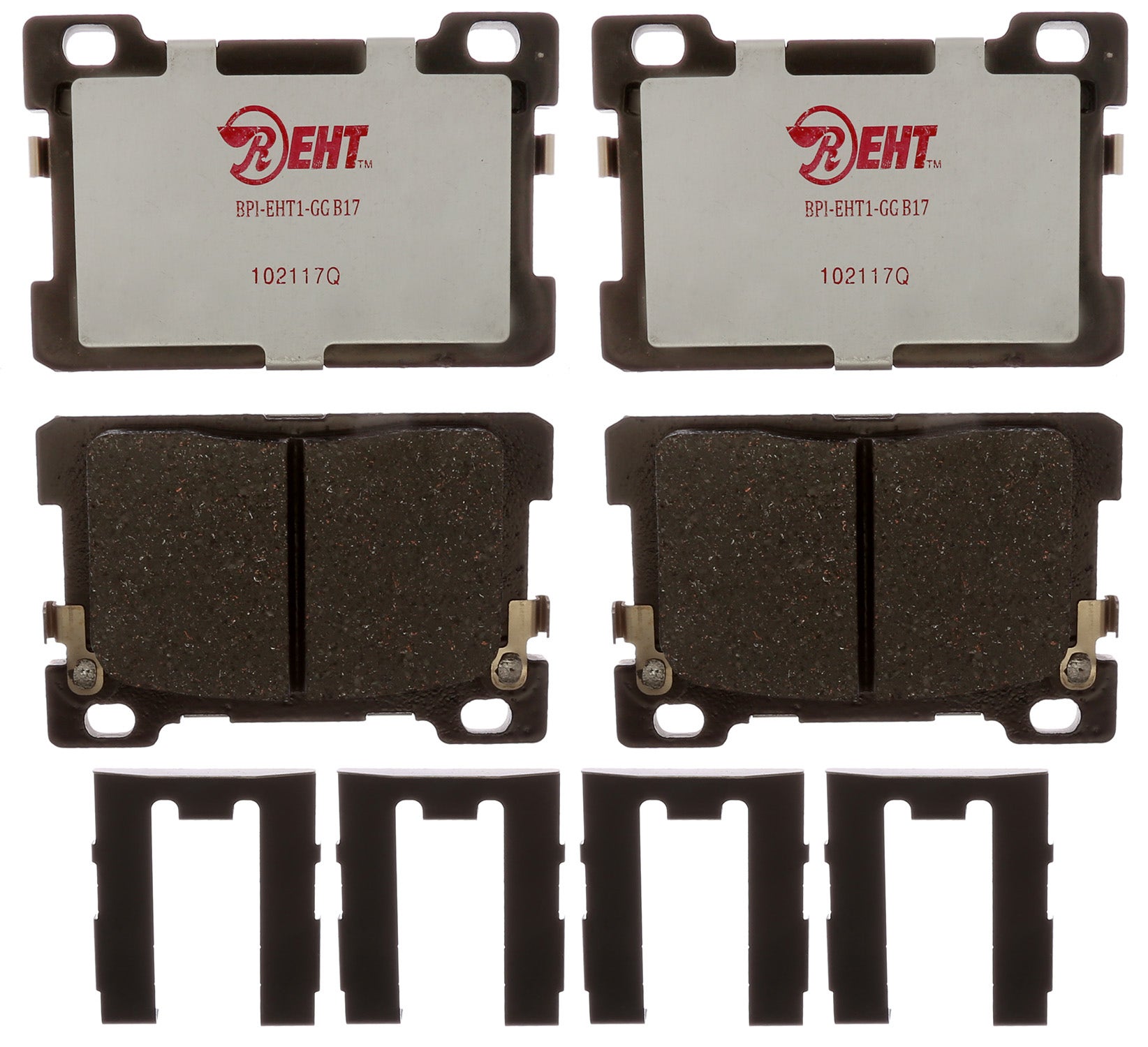 Raybestos Brakes Disc Brake Pad Set P/N:Eht1976h  Disc Brake Pad Set P/N: