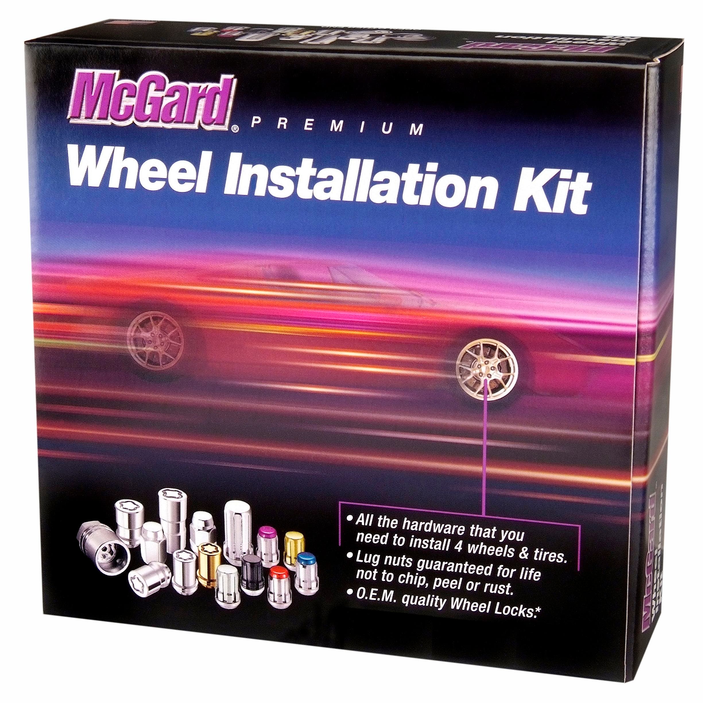 Hex Blg 5Lug Kit 1/2-20  Wheel Access  Wheel Installation Kit; Count Of Lugs -