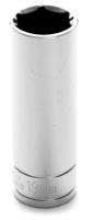 Performance Tool W32419 1/2 Drive 6-Point Socket, 19Mm   Socket; Type - Metric,