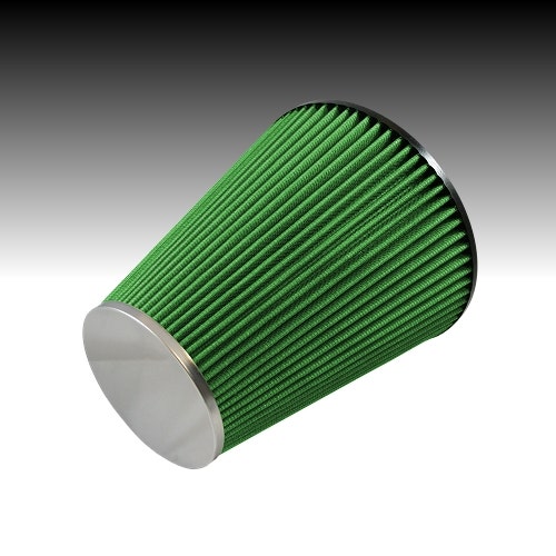 Universal Cone Green Filter 2468 Air Filter Oem Series; Shape - Cylinder, Type -