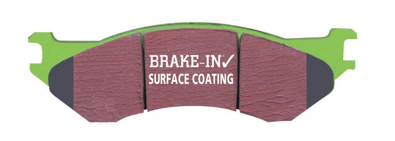Ebc Brakes Dp61815 6000 Series Greenstuff Truck/Suv Brakes Disc Pads   Brake Pad