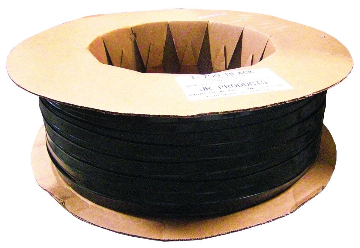 Jr Products 10161 Black 1000 Foot Premium Vinyl Insert   Trim Molding Insert;