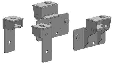 Pullrite Pulliam Enterprises, 3123 Mtg Bracket 12K 2015 F150 With   Fifth Wheel