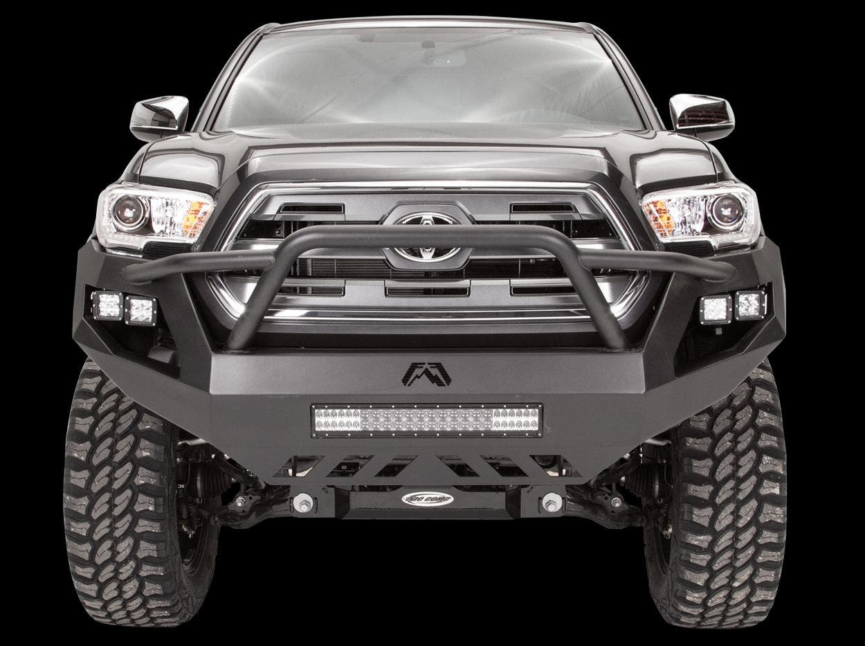 Fab Fours Tt16-D3652-1 Vengeance Front Bumper Fits 16-22 Tacoma   Bumper