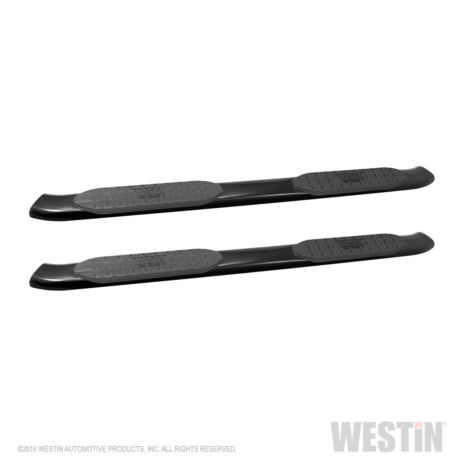 Westin 21-54095 Pro Traxx 5 In. Oval Nerf Step Bars   Pro Traxx 5 In. Oval Nerf