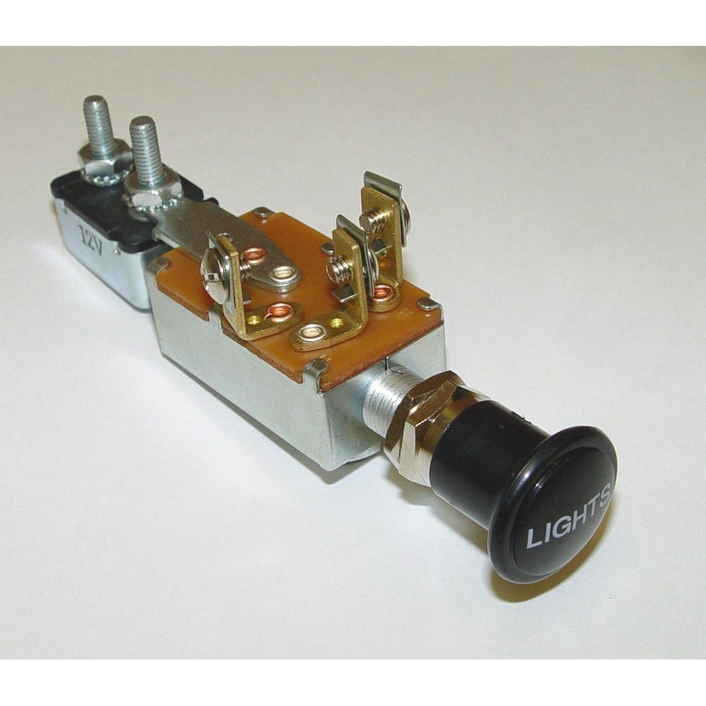 Omix 17234.01 Head Light Switch Fits 46-71 Cj3 Cj5 Cj6 Willys -Ada  Headlight