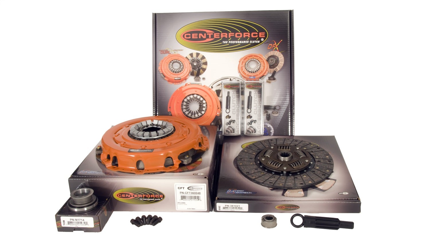 Centerforce Kcft214814 Centerforce Ii Clutch Kit Fits Capri Fairmont Mustang