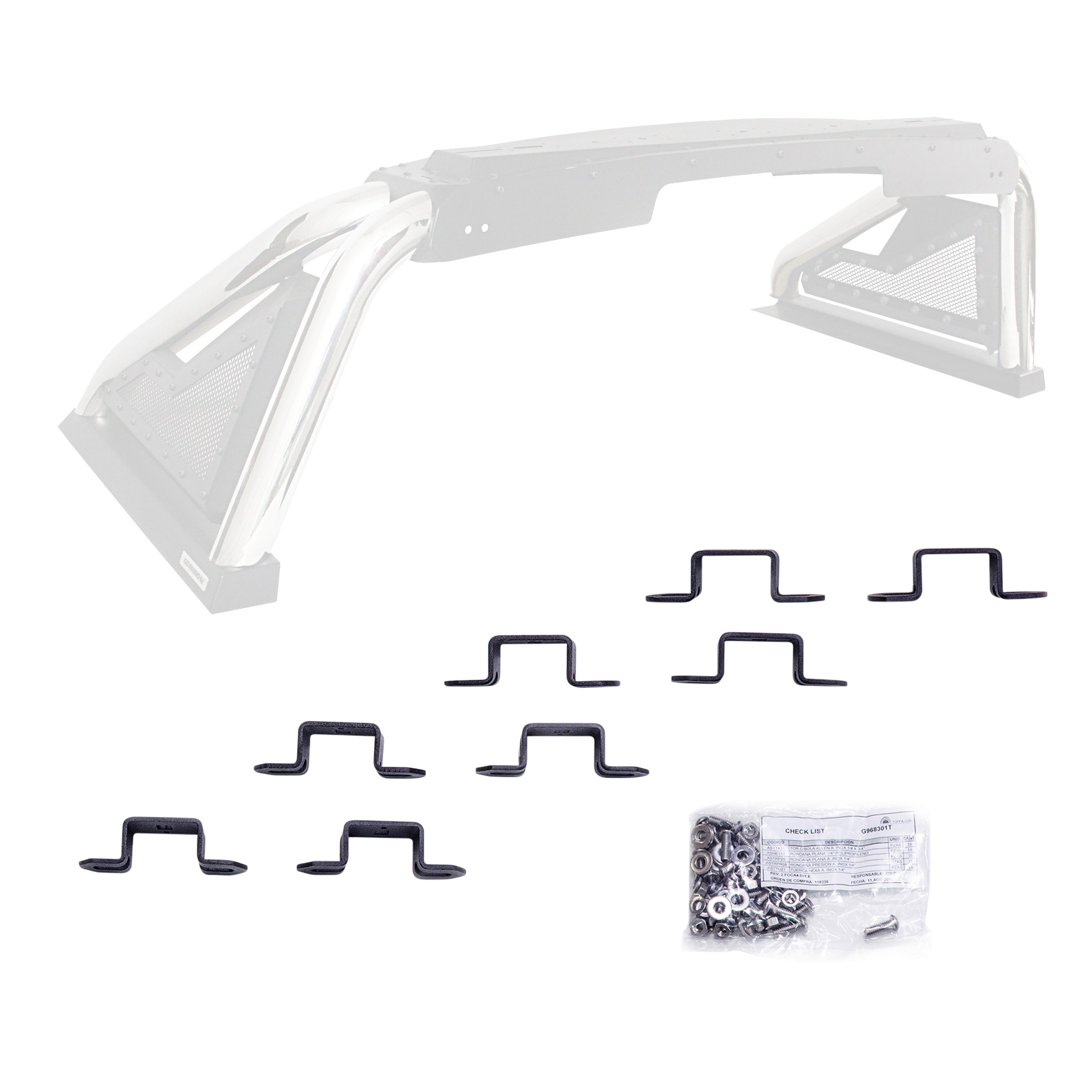 Go Rhino 968301T Sport Bar 2.0 Three-Inch Cube Light Bracket Kit   Driving/ Fog